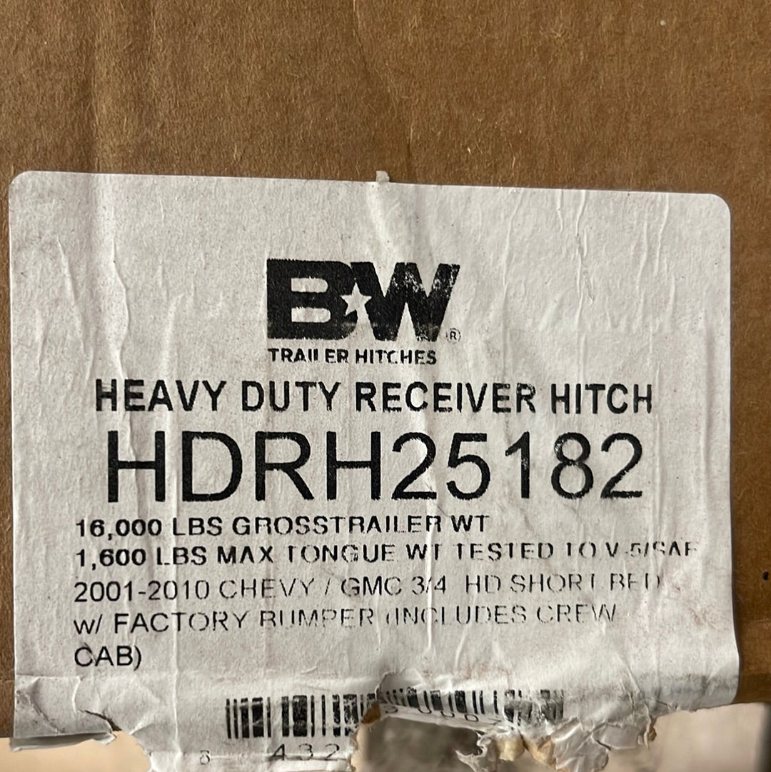BW trailer hitch
